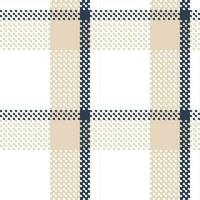 Tartan nahtlos Muster. Plaid Muster zum Schal, Kleid, Rock, andere modern Frühling Herbst Winter Mode Textil- Design. vektor