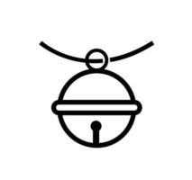 Haustier Glocke , klein Glocke Symbol Vektor Illustration