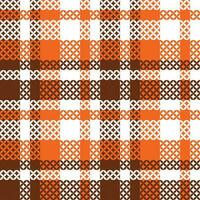 Plaid Muster nahtlos. Schachbrett Muster zum Schal, Kleid, Rock, andere modern Frühling Herbst Winter Mode Textil- Design. vektor