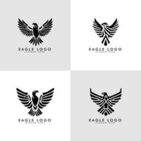 Adler Logo Vektor. stilisiert Grafik Adler Vogel Logo Vorlage. vektor
