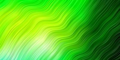 hellgrüne Vektortextur mit Kurven abstrakte Darstellung mit Farbverlaufsbögen bestes Design für Ihre Poster-Banner vektor