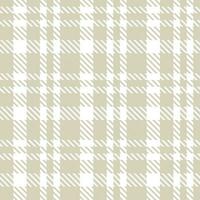 Tartan Muster nahtlos. Gingham Muster Vorlage zum Design Ornament. nahtlos Stoff Textur. vektor