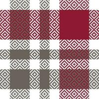 kariert Muster nahtlos. Tartan Plaid Vektor nahtlos Muster. nahtlos Tartan Illustration Vektor einstellen zum Schal, Decke, andere modern Frühling Sommer- Herbst Winter Urlaub Stoff drucken.