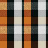 schottisch Tartan nahtlos Muster. Plaid Muster nahtlos zum Schal, Kleid, Rock, andere modern Frühling Herbst Winter Mode Textil- Design. vektor