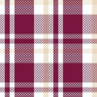 Plaid Muster nahtlos. abstrakt prüfen Plaid Muster nahtlos. Tartan Illustration Vektor einstellen zum Schal, Decke, andere modern Frühling Sommer- Herbst Winter Urlaub Stoff drucken.