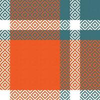 schottisch Tartan Muster. Plaid Muster nahtlos zum Schal, Kleid, Rock, andere modern Frühling Herbst Winter Mode Textil- Design. vektor