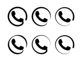 Telefon Symbol, Telefon Symbol, Anruf Symbol Vektor. Öffentlichkeit Bedienung Münztelefon Symbol Vektor. vektor