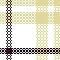 Tartan Muster nahtlos. Prüfer Muster traditionell schottisch gewebte Stoff. Holzfäller Hemd Flanell Textil. Muster Fliese Swatch inbegriffen. vektor