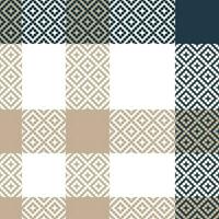 Plaid Muster nahtlos. klassisch schottisch Tartan Design. Vorlage zum Design Ornament. nahtlos Stoff Textur. vektor