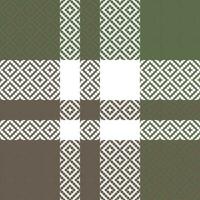 schottisch Tartan Muster. klassisch Plaid Tartan traditionell schottisch gewebte Stoff. Holzfäller Hemd Flanell Textil. Muster Fliese Swatch inbegriffen. vektor
