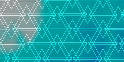 Hellblaue Vektorschablone mit Kristalldreiecken moderne abstrakte Illustration mit bunter Dreieckschablone für Landing Pages vektor