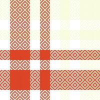 klassisch schottisch Tartan Design. Schachbrett Muster. zum Schal, Kleid, Rock, andere modern Frühling Herbst Winter Mode Textil- Design. vektor