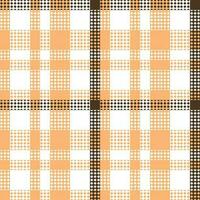 pläd mönster sömlös. checker mönster traditionell skott vävd tyg. skogsarbetare skjorta flanell textil. mönster bricka swatch ingår. vektor