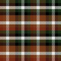 Plaid Muster nahtlos. schottisch Tartan Muster Vorlage zum Design Ornament. nahtlos Stoff Textur. vektor