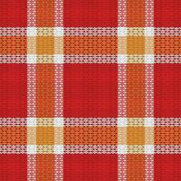 skott tartan sömlös mönster. abstrakt kolla upp pläd mönster traditionell skott vävd tyg. skogsarbetare skjorta flanell textil. mönster bricka swatch ingår. vektor