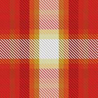 skott tartan pläd sömlös mönster, checker mönster. traditionell skott vävd tyg. skogsarbetare skjorta flanell textil. mönster bricka swatch ingår. vektor