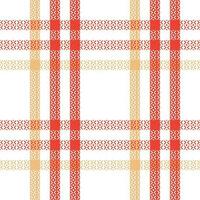 Plaid Muster nahtlos. klassisch schottisch Tartan Design. zum Schal, Kleid, Rock, andere modern Frühling Herbst Winter Mode Textil- Design. vektor