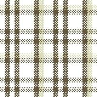 Plaid Muster nahtlos. traditionell schottisch kariert Hintergrund. Vorlage zum Design Ornament. nahtlos Stoff Textur. vektor