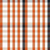 tartan sömlös mönster. plädar mönster traditionell skott vävd tyg. skogsarbetare skjorta flanell textil. mönster bricka swatch ingår. vektor