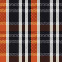 Tartan Muster nahtlos. Schachbrett Muster Flanell Hemd Tartan Muster. modisch Fliesen zum Tapeten. vektor