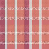 Tartan Plaid Muster nahtlos. Schachbrett Muster. Vorlage zum Design Ornament. nahtlos Stoff Textur. Vektor Illustration