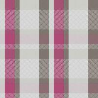 tartan sömlös mönster. checker mönster mall för design prydnad. sömlös tyg textur. vektor