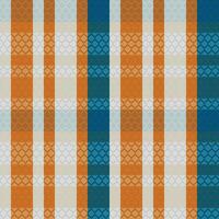 skott tartan pläd sömlös mönster, klassisk skott tartan design. mall för design prydnad. sömlös tyg textur. vektor illustration