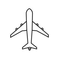 Luft Flug Vektor Symbol. Route Illustration unterzeichnen. Luft Tickets Symbol. Reise Logo oder markieren.