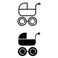 Kinder Spielzeuge Symbol Vektor Satz. Baby Illustration Zeichen Sammlung. Kind Symbol oder Logo.