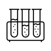 chemisch Labor Vektor Symbol. Forschung Illustration unterzeichnen. Labor und Biotechnologie Symbol.