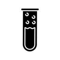chemisch Labor Vektor Symbole. Forschung Illustration unterzeichnen. Labor und Biotechnologie Symbol.