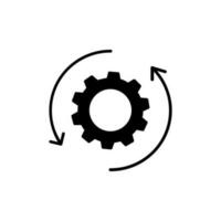 anpassning vektor ikon. skräddarsy illustration tecken. mekanisk symbol. inställningar logotyp. alternativ märke.