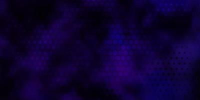 mörk lila vektormall med cirklar abstrakta färgglada skivor på enkel tonad bakgrundsdesign för dina reklamfilmer vektor