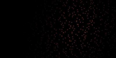 mörk orange vektormall med neonstjärnor modern geometrisk abstrakt illustration med stjärnmönster för inslagning av gåvor vektor