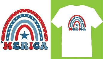 Amerika T-Shirt Design vektor