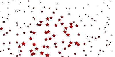 dunkelbrauner Vektorhintergrund mit dekorativer Illustration der bunten Sterne mit Sternen auf dem besten Design der abstrakten Schablone für Ihre Anzeigeplakatfahne vektor