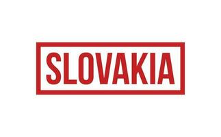 Slowakei Gummi Briefmarke Siegel Vektor