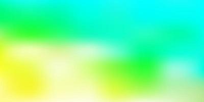 hellblau-grüne Vektor-Gradientenunschärfe-Vorlage vektor