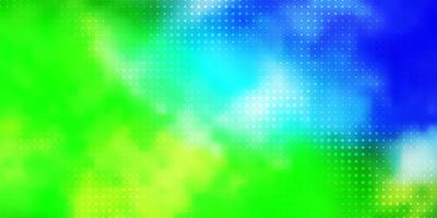 hellblaue grüne Vektortextur mit abstrakten bunten Scheiben der Scheiben auf einfachem Steigungshintergrunddesign für Plakatfahnen vektor
