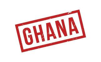Ghana Gummi Briefmarke Siegel Vektor