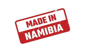 gemacht im Namibia Gummi Briefmarke vektor