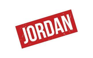 Jordan Gummi Briefmarke Siegel Vektor