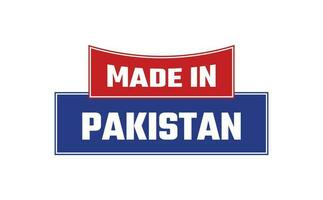 gemacht im Pakistan Siegel Vektor
