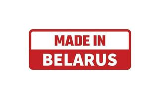 tillverkad i Vitryssland sudd stämpel vektor