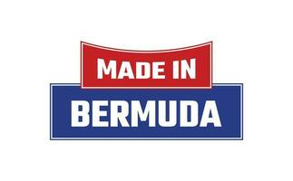 gemacht im Bermudas Siegel Vektor
