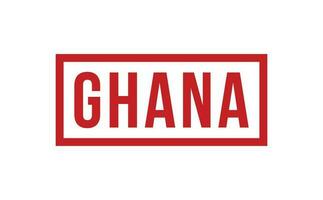 Ghana Gummi Briefmarke Siegel Vektor