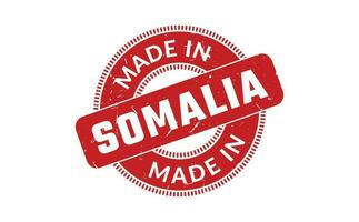 gemacht im Somalia Gummi Briefmarke vektor