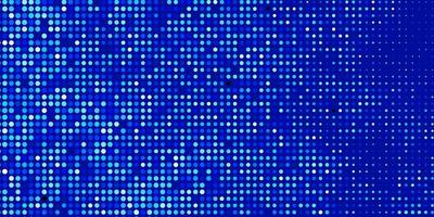 ljusblå vektorlayout med cirkelformar glitter abstrakt illustration med färgglada droppar mönster för affärsannonser vektor