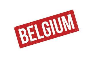 Belgien Gummi Briefmarke Siegel Vektor