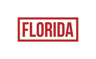Florida Gummi Briefmarke Siegel Vektor